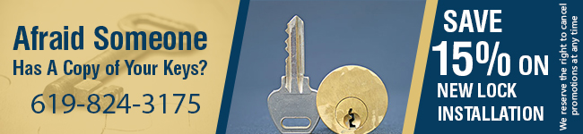 Afraid Someone Has Copy Of Your Keys? Call Locksmith La Mesa